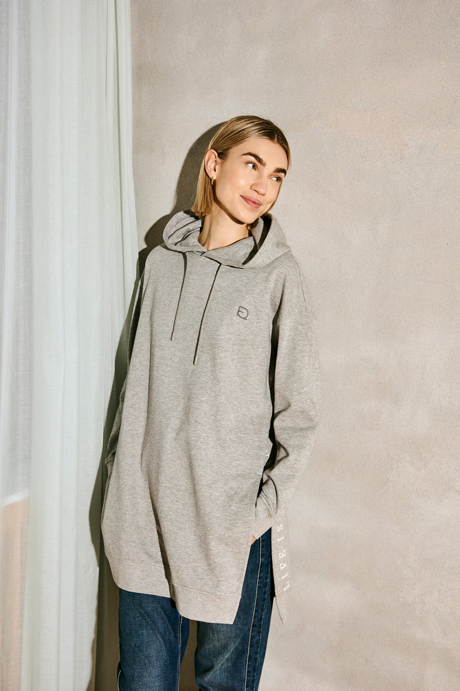 FQNICE - PULLOVER - GRAU