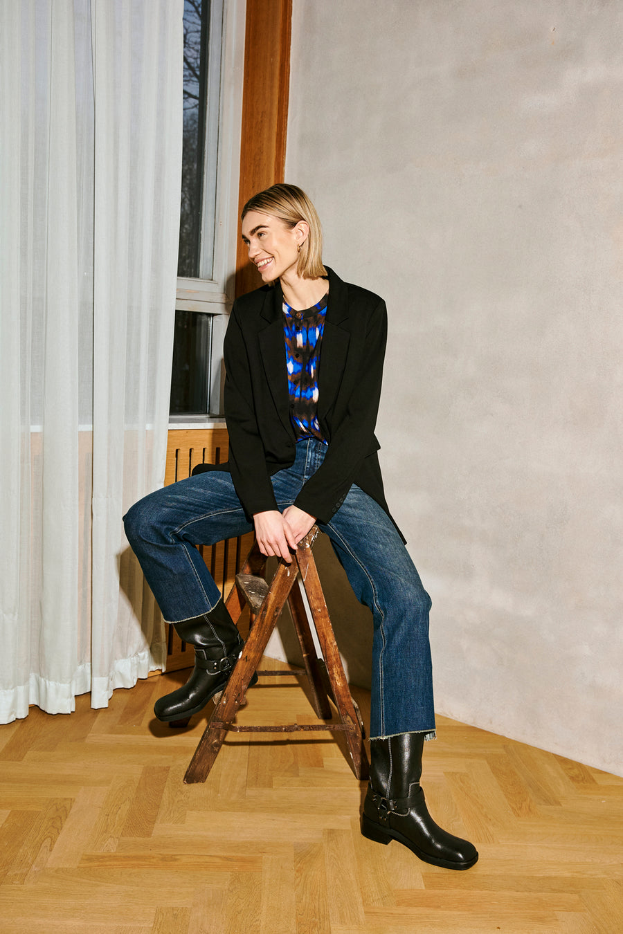 FQHARLA - JEANS - BLAU