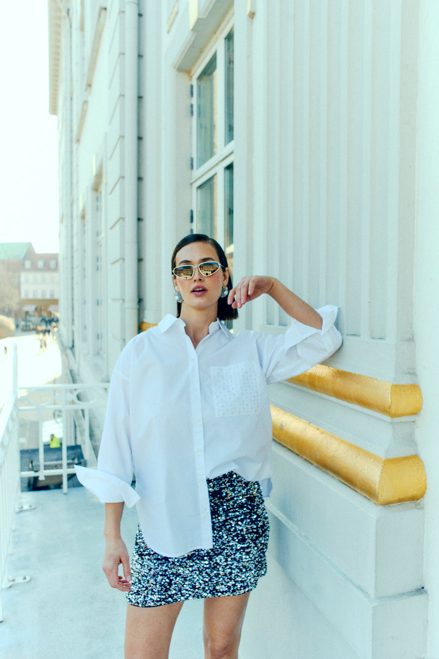 FQKAMILLE - HEMD - WEISS