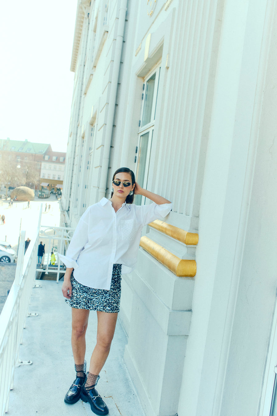 FQKAMILLE - HEMD - WEISS