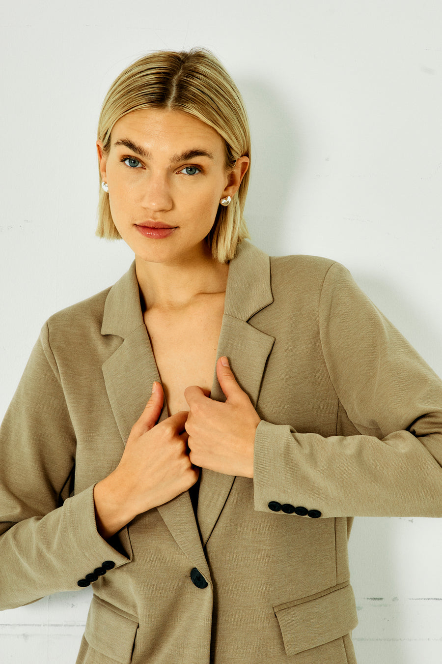 FQNANNI - BLAZER - BRAUN