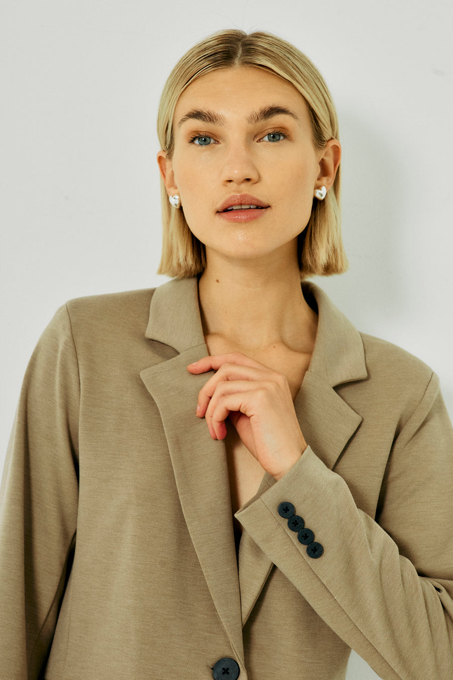 FQNANNI - BLAZER - BRAUN