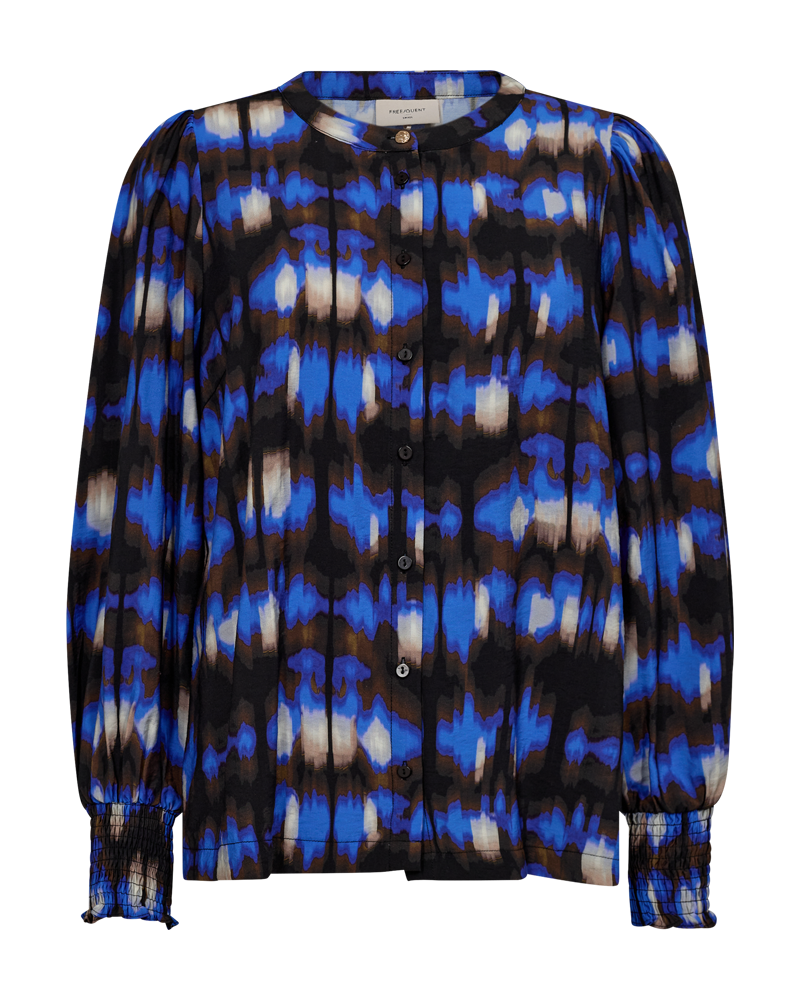 FQJULIE - HEMD - SCHWARZ UND BLAU