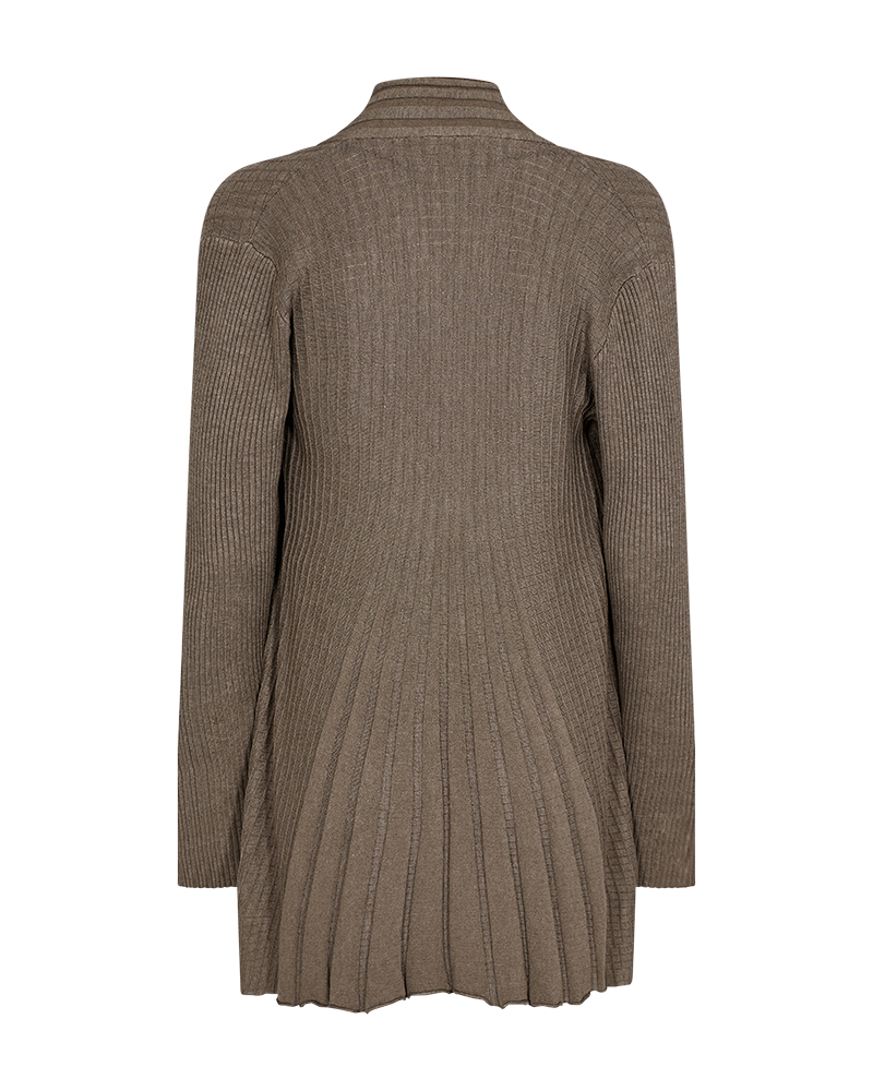 FQCLAUDISSE - CARDIGAN - BRAUN