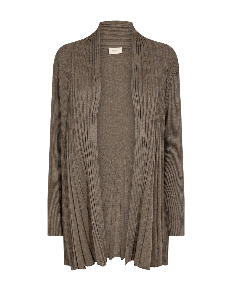FQCLAUDISSE - CARDIGAN - BRAUN