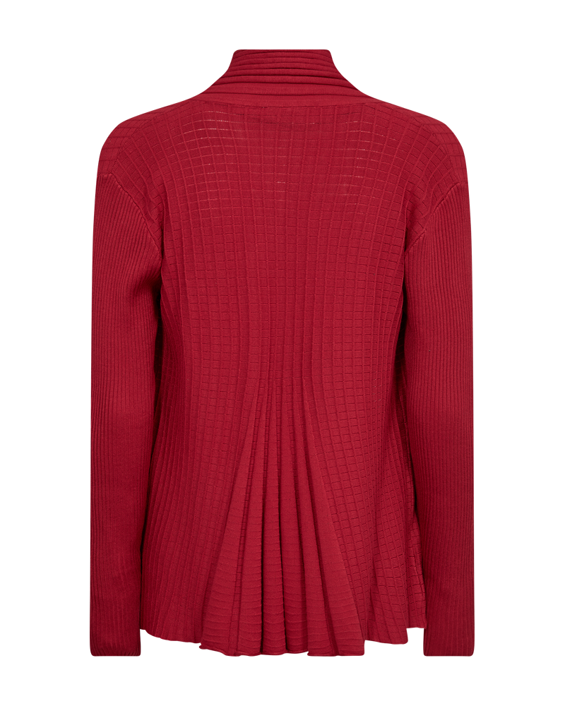 FQCLAUDISSE - CARDIGAN - ROT