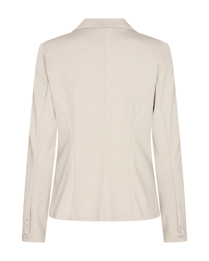 FQNANNI - FIGURBETONTER BLAZER - BEIGE