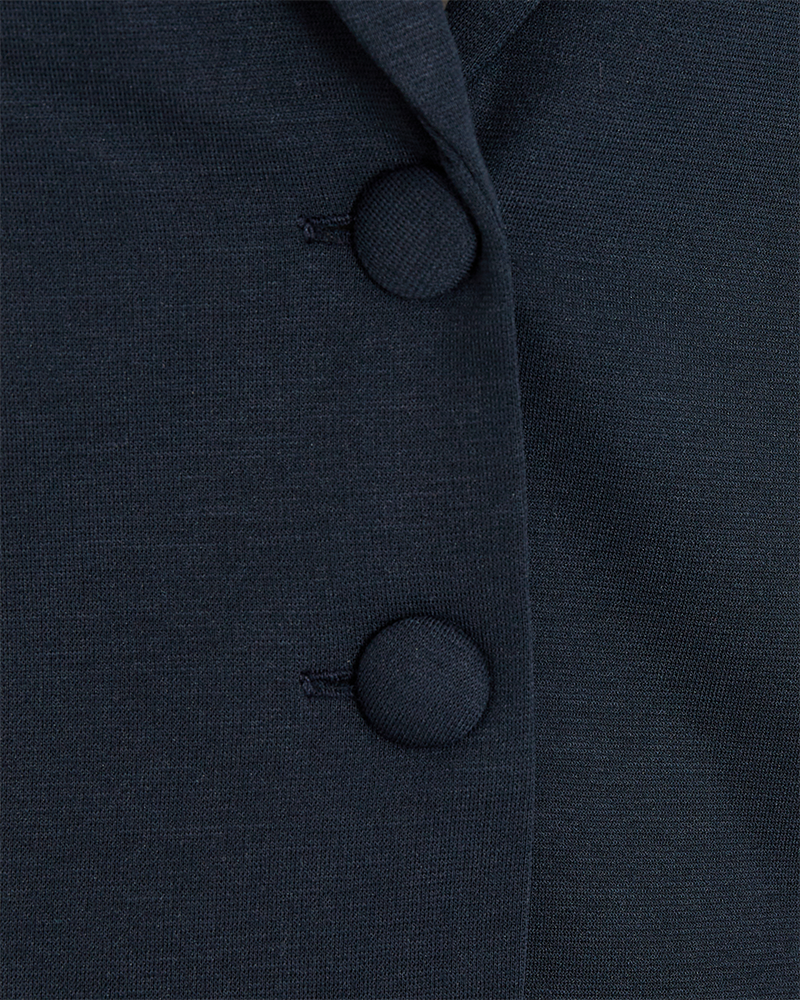 FQNANNI - FIGURBETONTER BLAZER - BLAU
