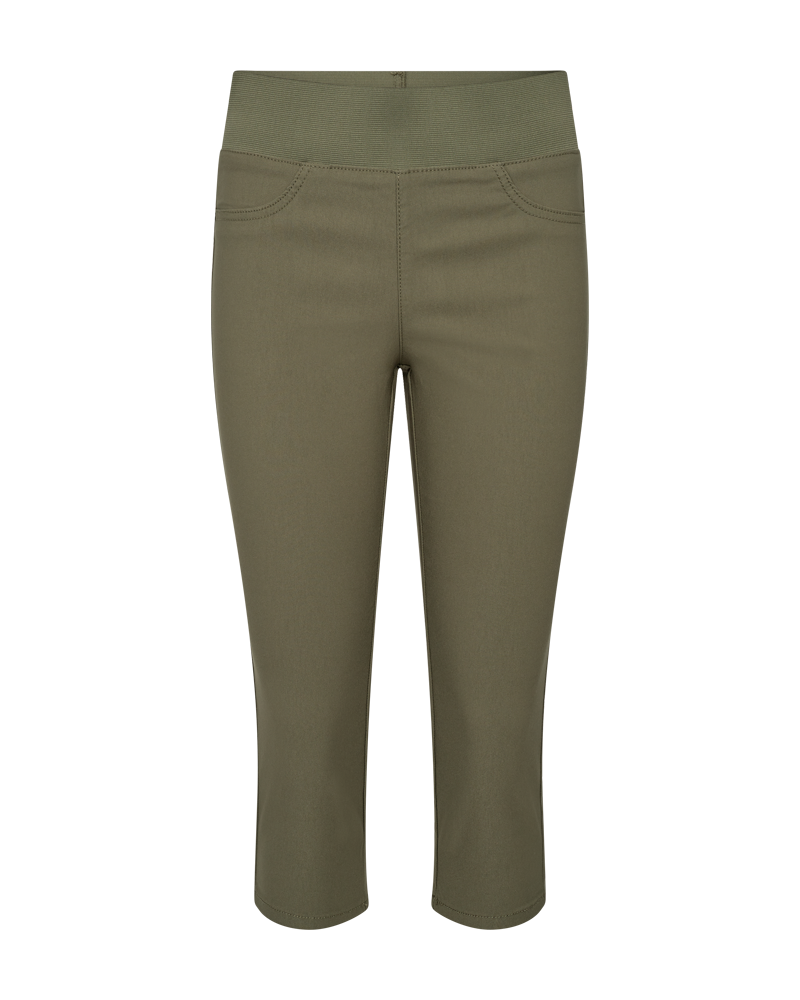FQSHANTAL - POWER CAPRIHOSE - GRUN