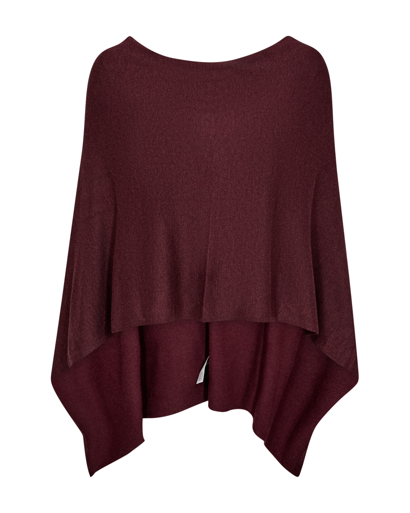 FQCLAUDISSE – PONCHO - BORDEAUX