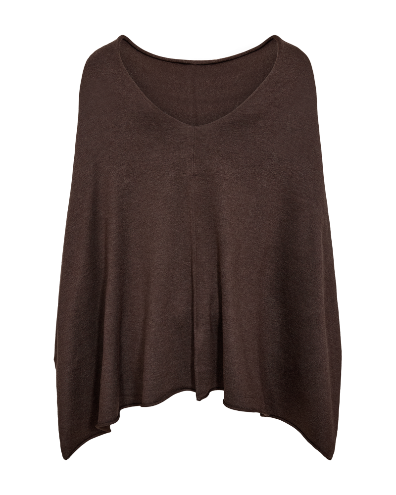 FQCLAUDISSE – PONCHO - BRAUN