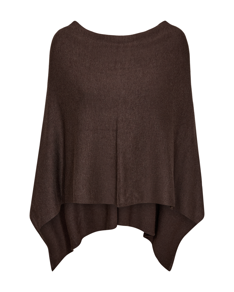 FQCLAUDISSE – PONCHO - BRAUN