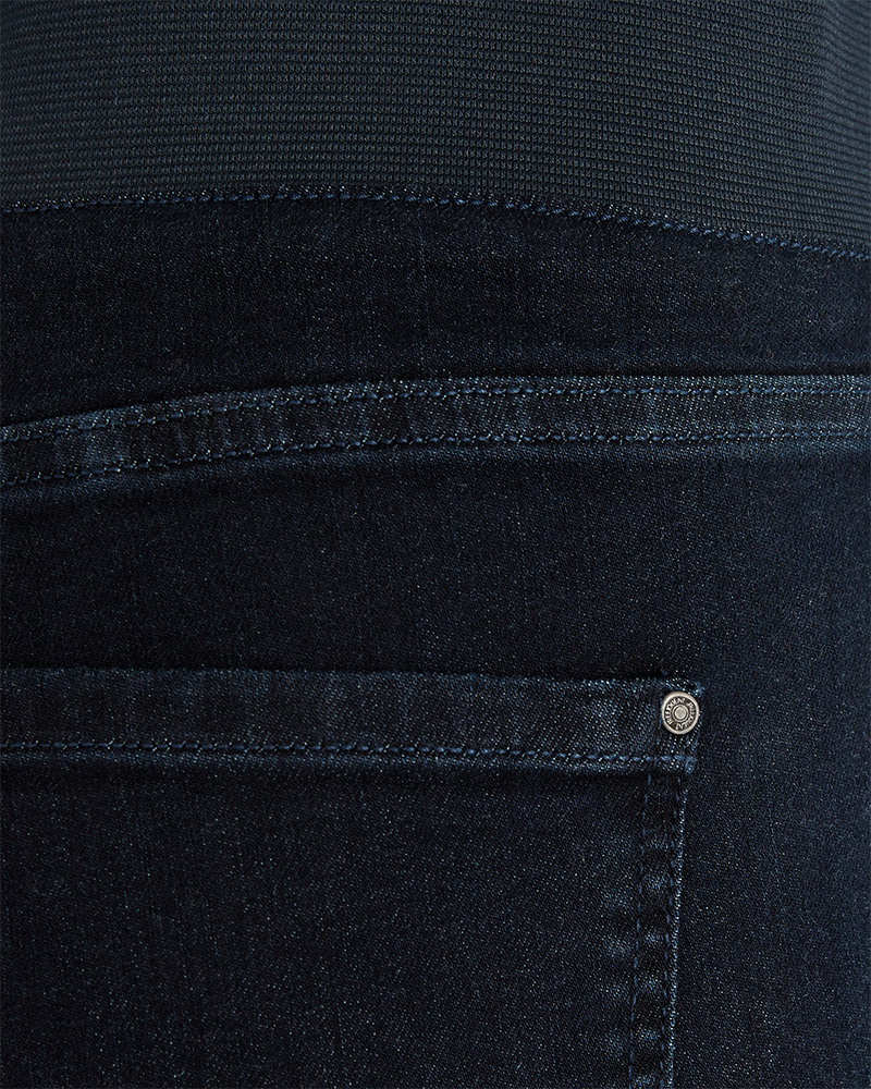 FQSHANTAL - KNÖCHELHOSE MIT ELASTISCHEM BUND - BLAU