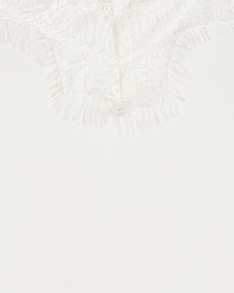 FQBICCO - SPITZENTOP - WEISS