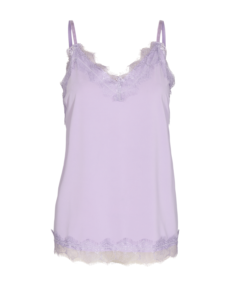FQBICCO - SPITZENTOP - LILA