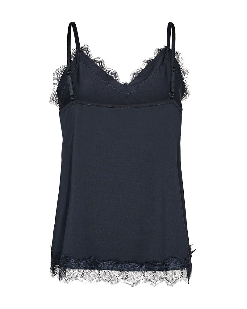 FQBICCO - SPITZENTOP - BLAU