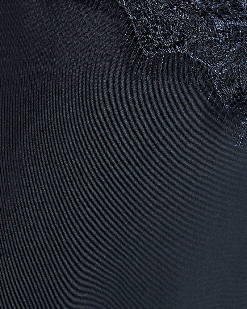 FQBICCO - SPITZENTOP - BLAU