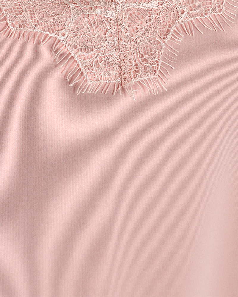 FQBICCO - SPITZENTOP - ROSA