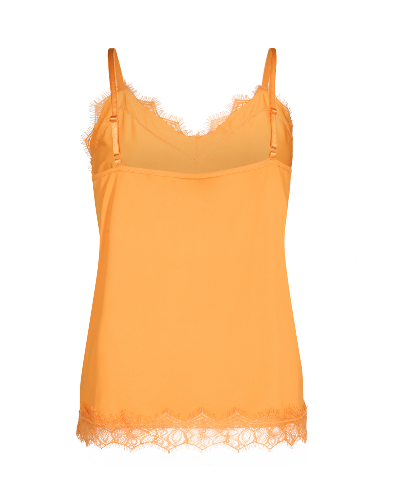 FQBICCO - SPITZENTOP - ORANGE