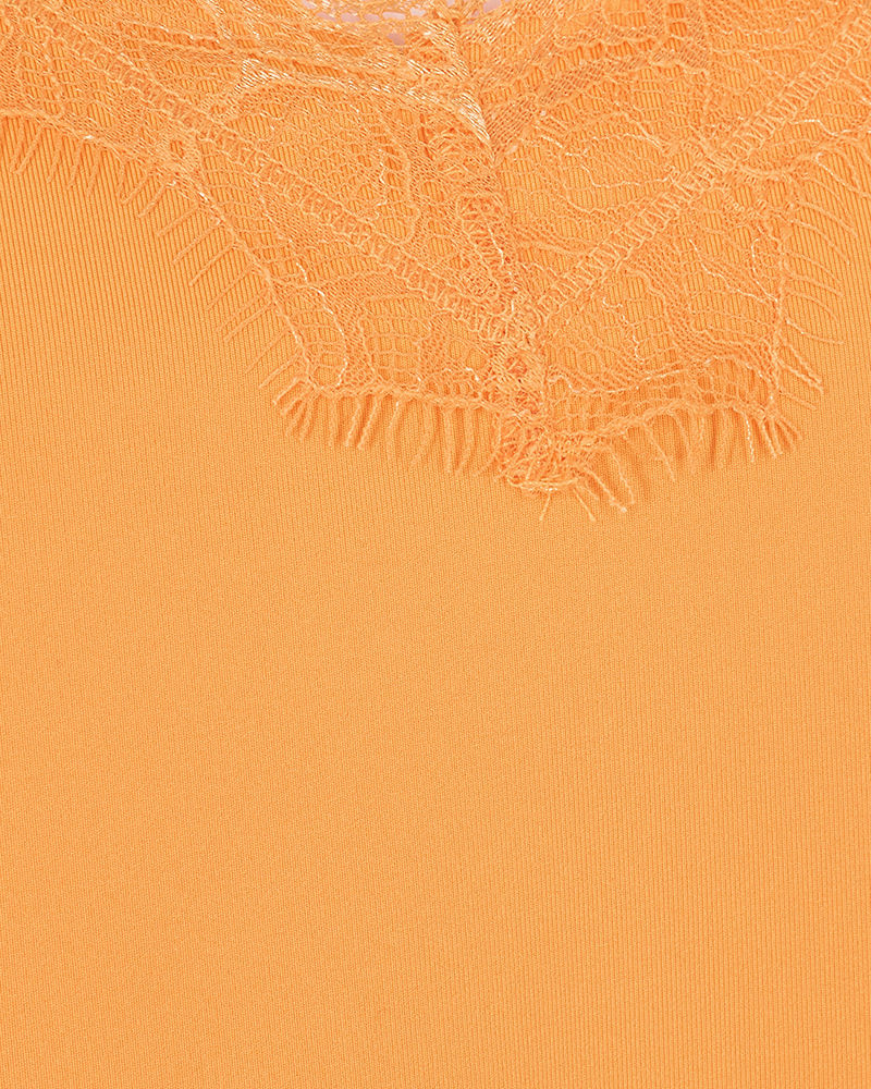 FQBICCO - SPITZENTOP - ORANGE
