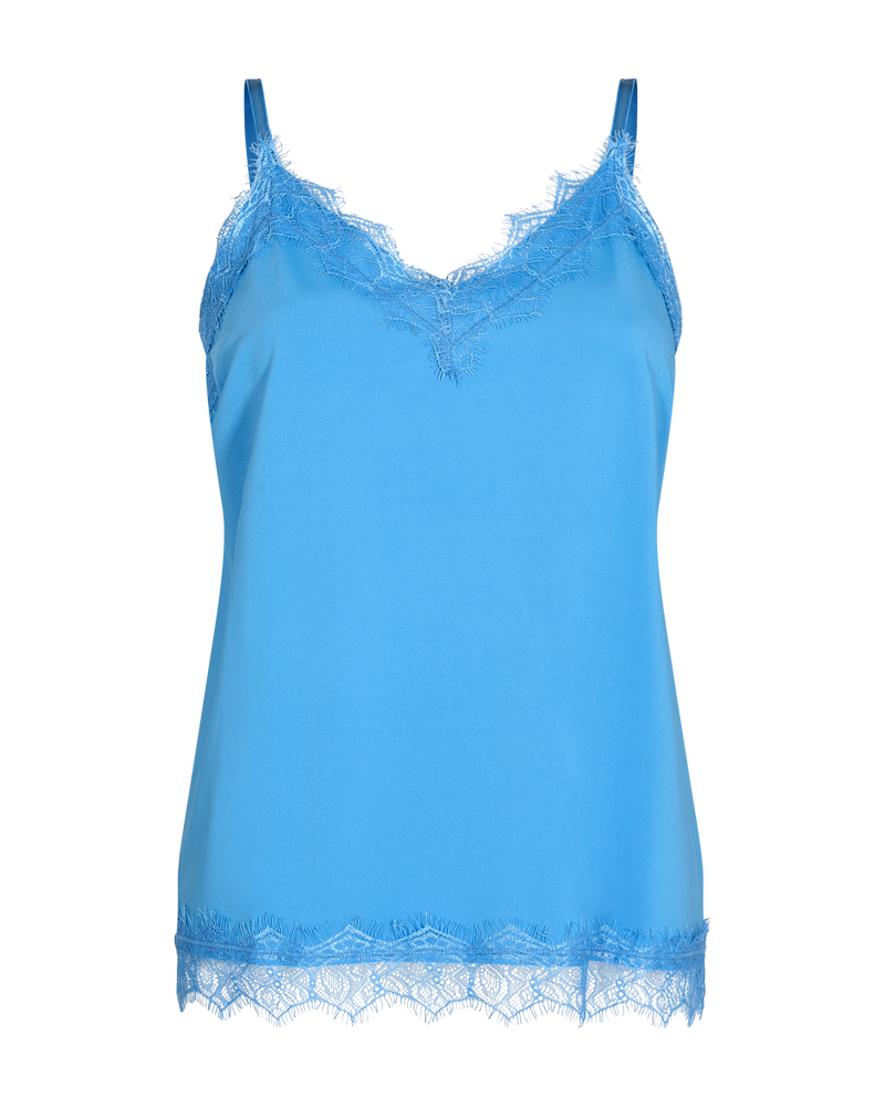 FQBICCO - SPITZENTOP - BLAU