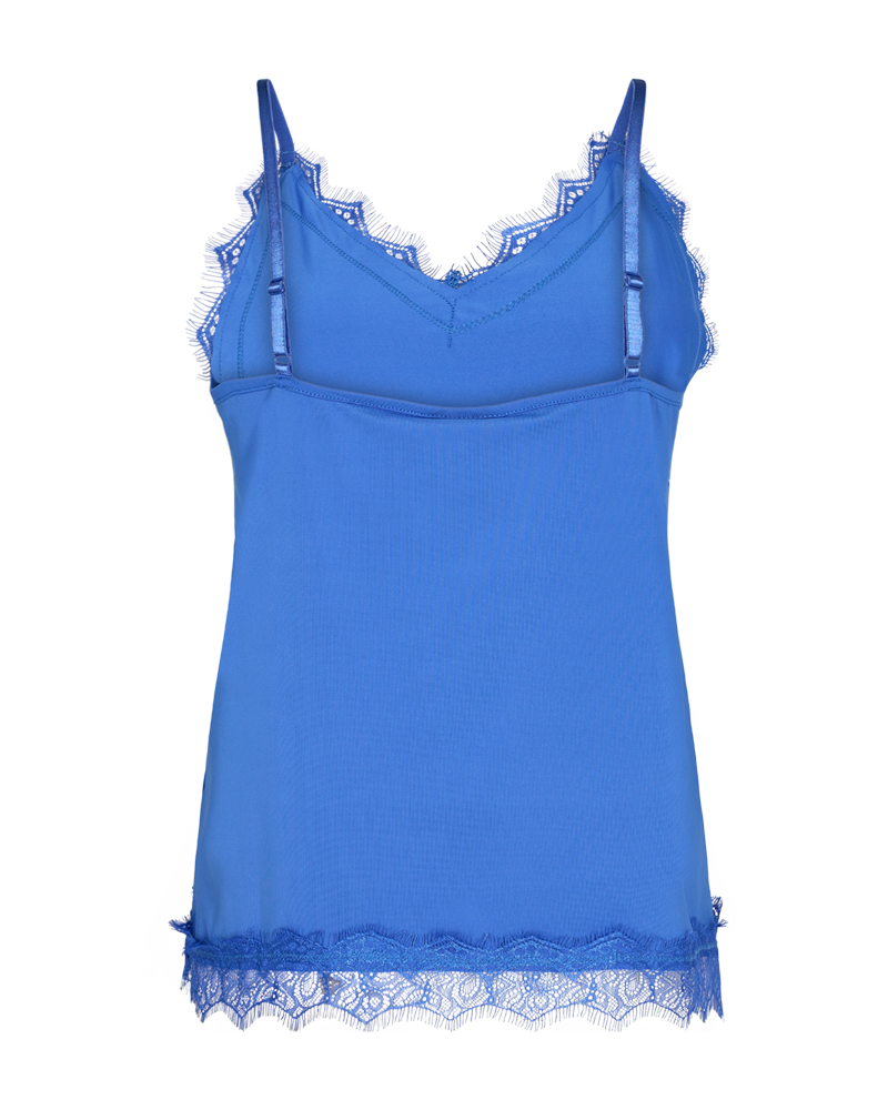 FQBICCO - SPITZENTOP - BLAU