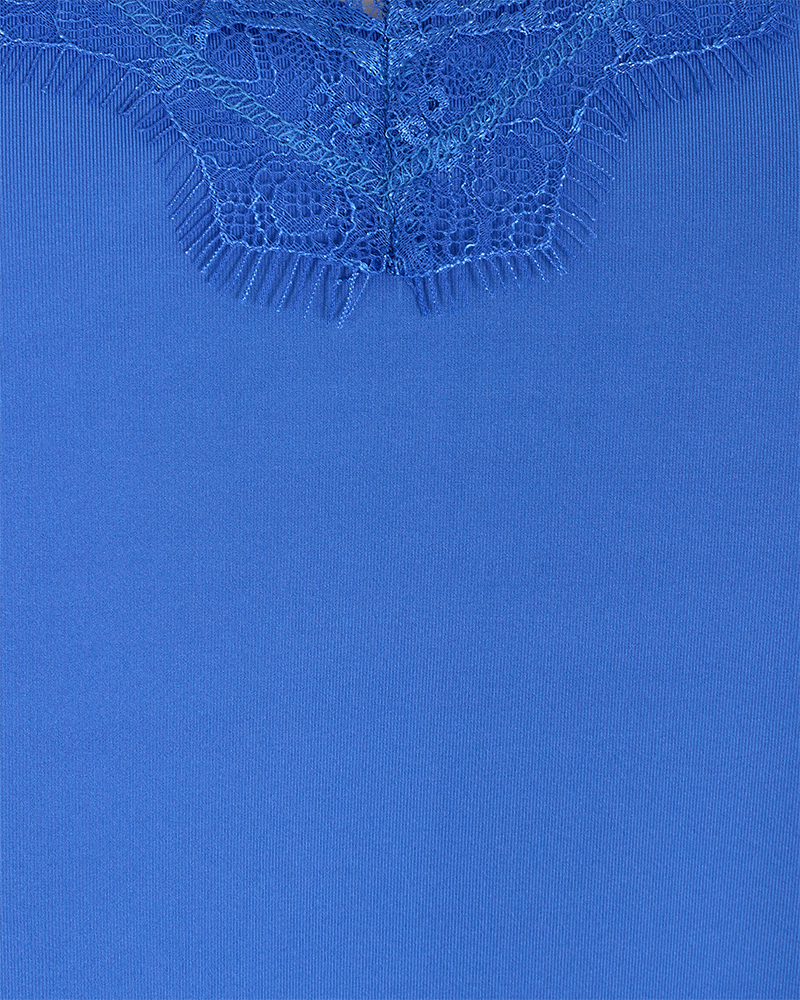 FQBICCO - SPITZENTOP - BLAU