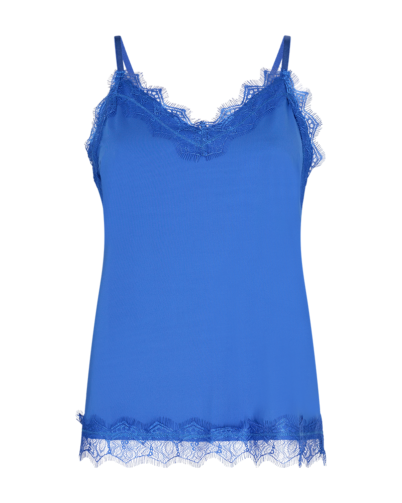 FQBICCO - SPITZENTOP - BLAU