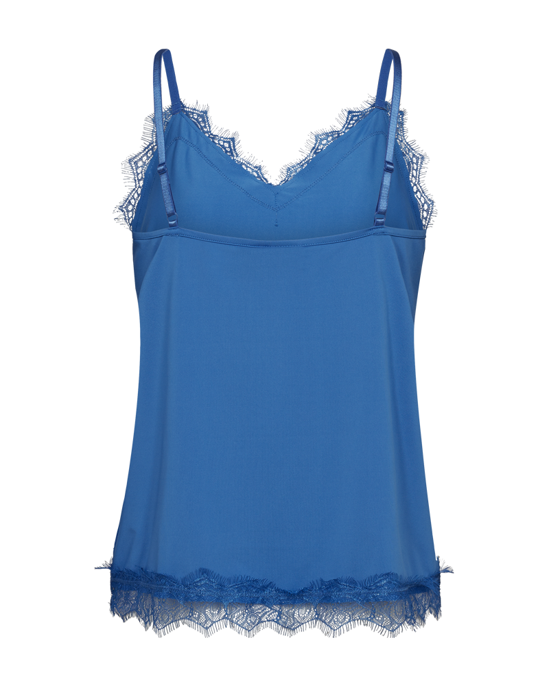 FQBICCO - SPITZENTOP - BLAU