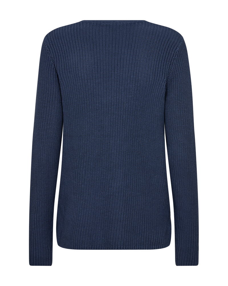 FQELLIS -V- PULLOVER - BLAU