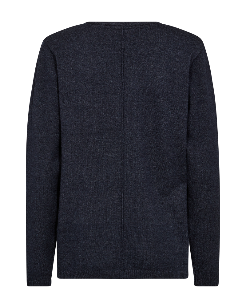 FQCLAURA - PULLOVER MIT V-AUSSCHNITT - BLAU