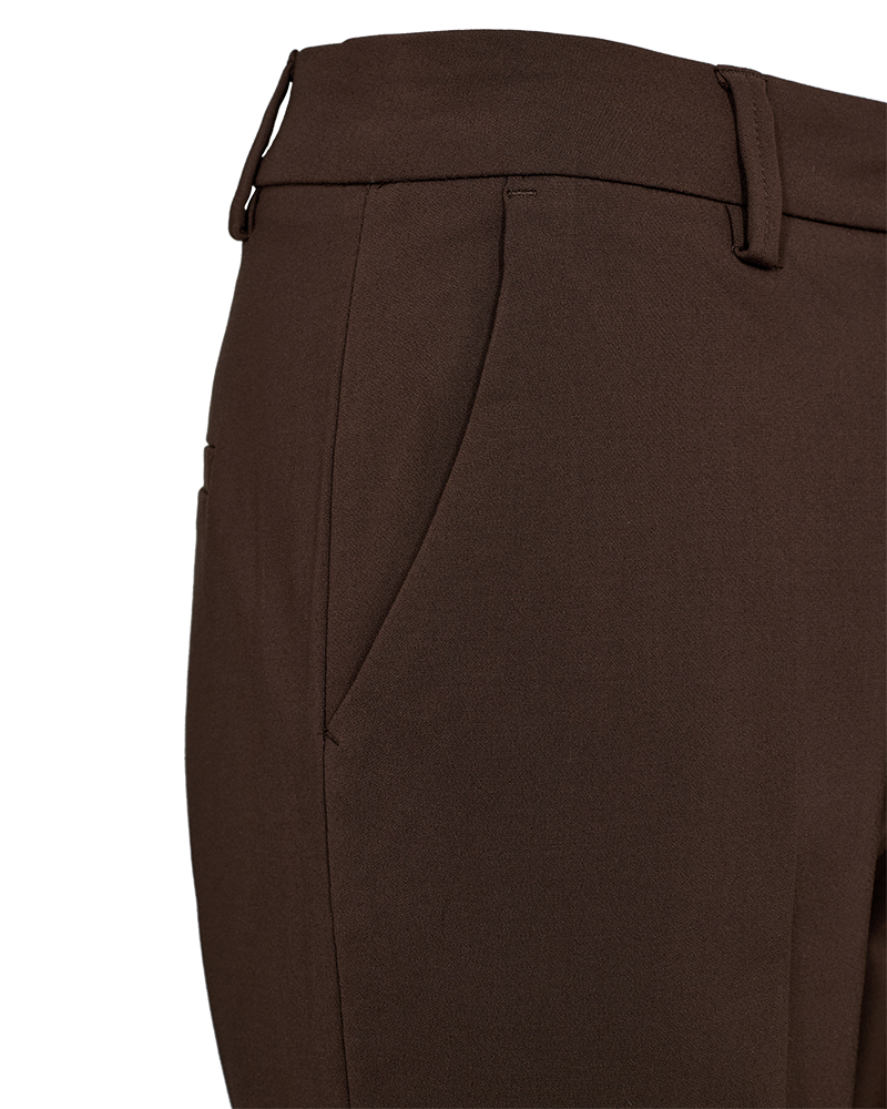 FQISADORA – HOSEN – BOOTCUT - BRAUN