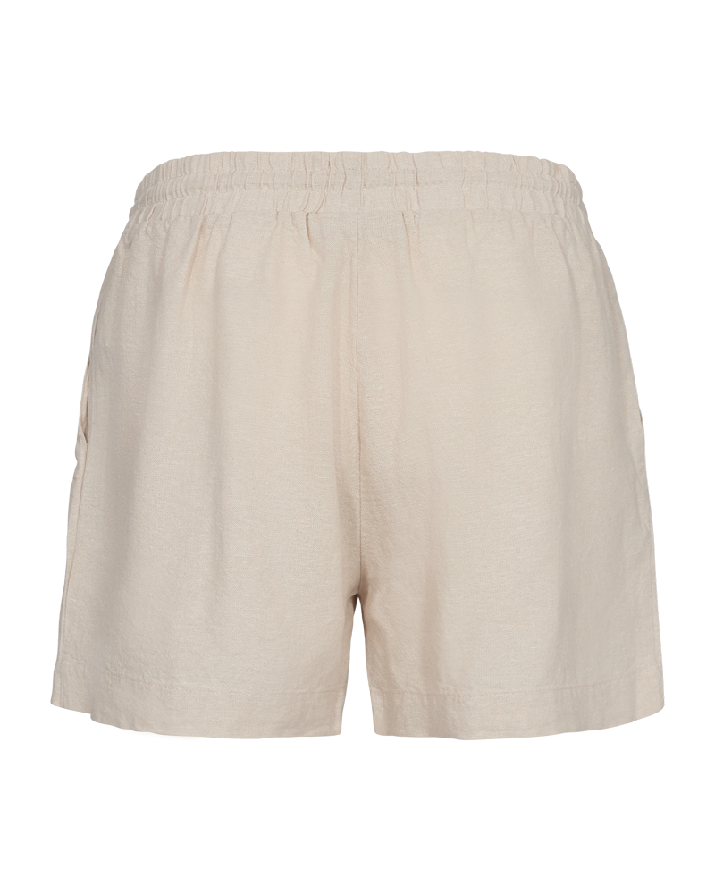 FQLAVA - LEINENSHORTS - BEIGE