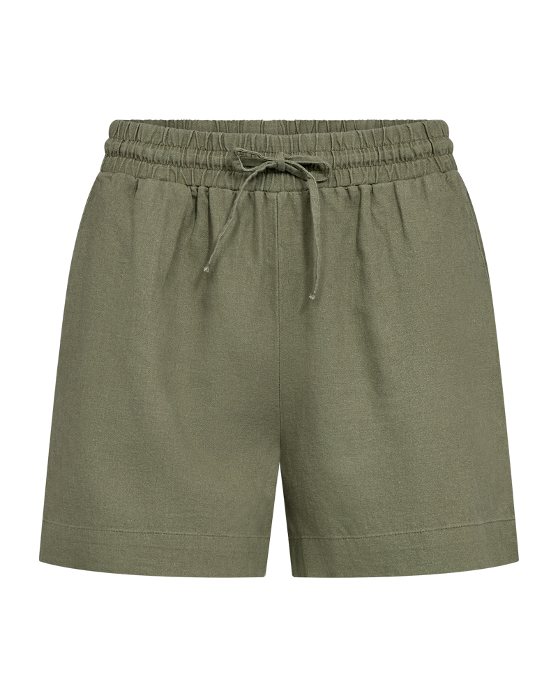 FQLAVA - SHORTS MIT LEINEN - GRUN