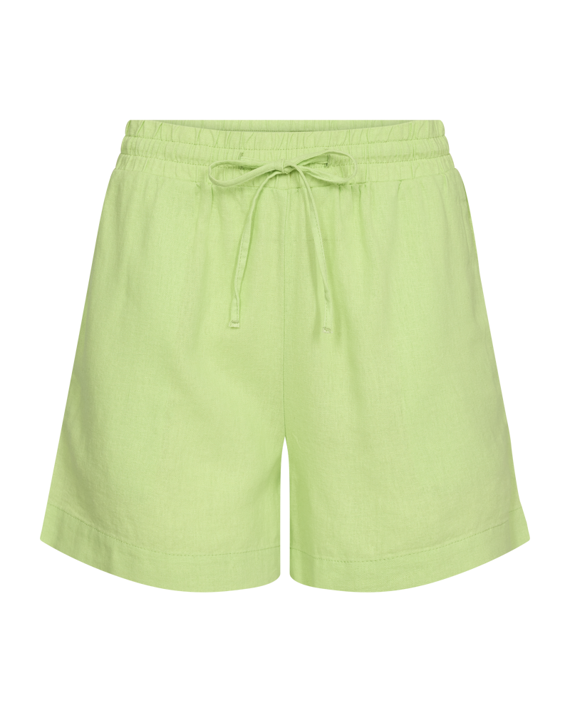 FQLAVA - LEINENSHORTS - GRUN