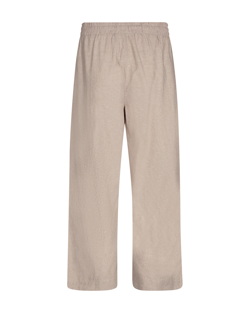 FQLAVA - 7/8 LEINENHOSE - BEIGE