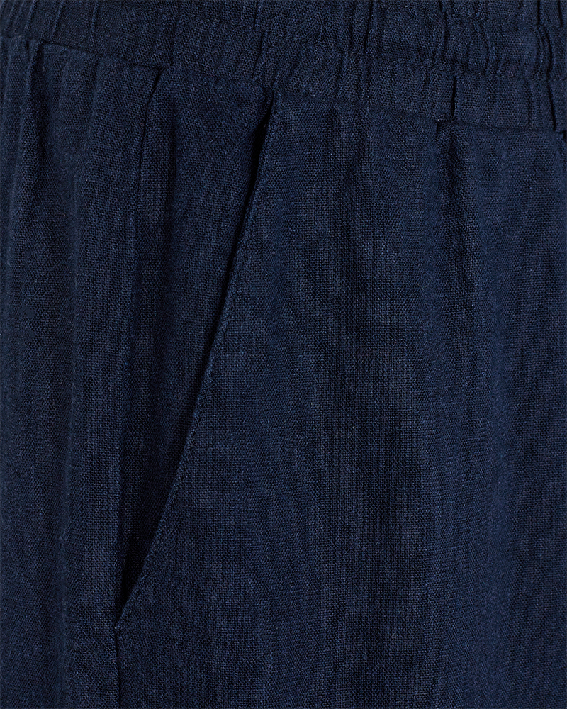 FQLAVA - 7/8 LEINENHOSE - BLAU