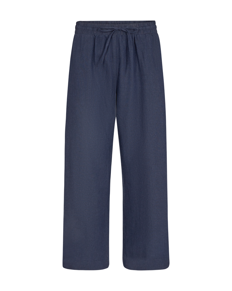 FQLAVA - 7/8 LEINENHOSE - BLAU