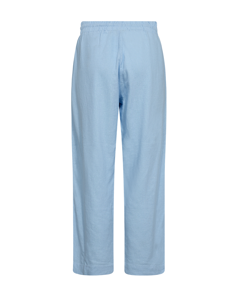 FQLAVA - KNÖCHELHOSE MIT LEINEN - BLAU