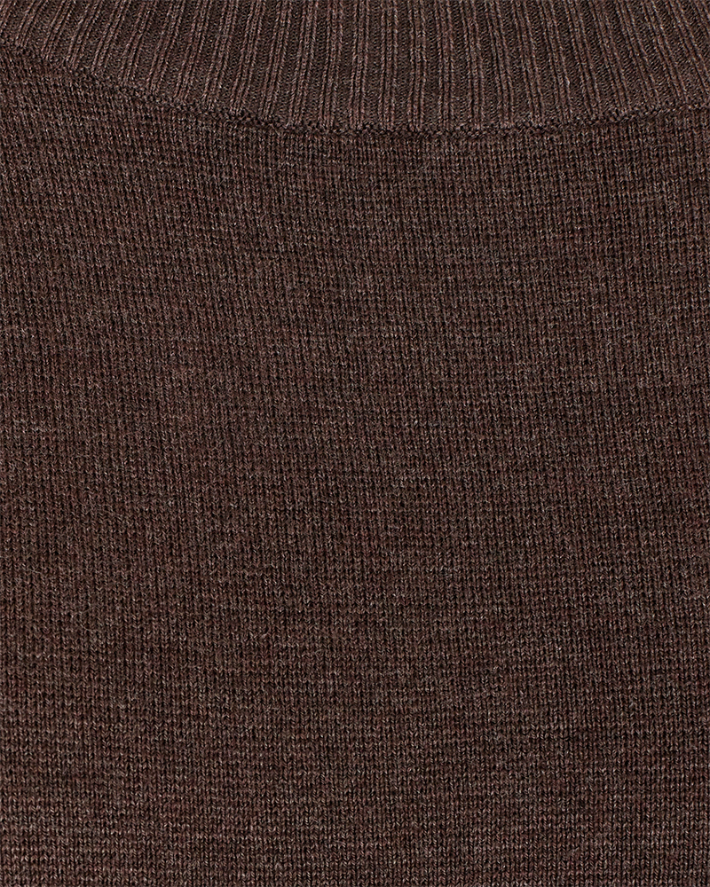 FQANI - PULLOVER - BRAUN