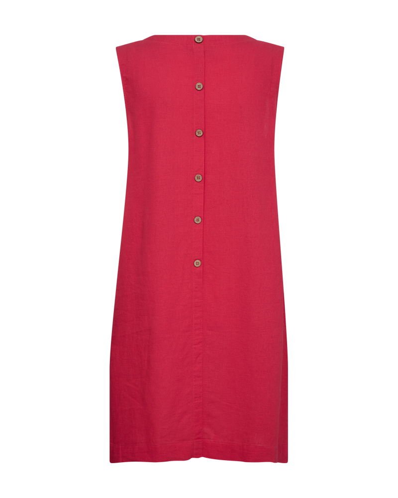 FQLAVA - LEINENKLEID - ROT