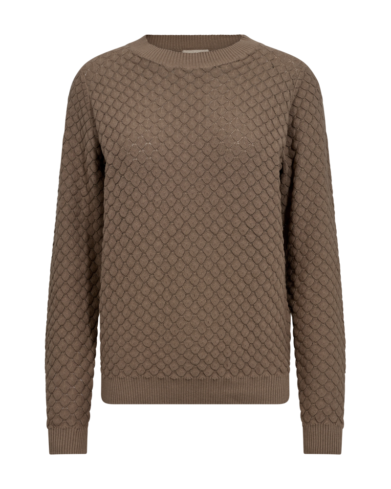 FQDODO - PULLOVER - BRAUN