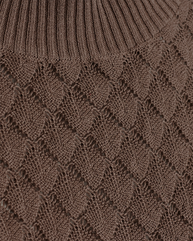FQDODO - PULLOVER - BRAUN
