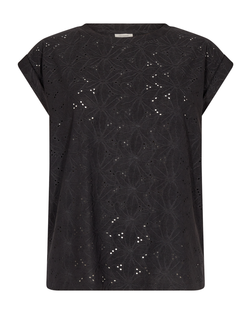 FQBLOND - T-SHIRT - SCHWARZ