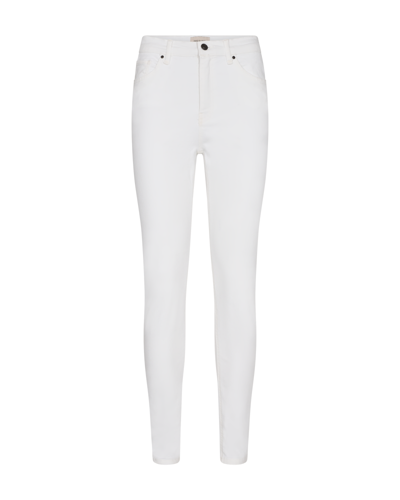 FQHARLOW - ENG GESCHNITTENE JEANS - WEISS
