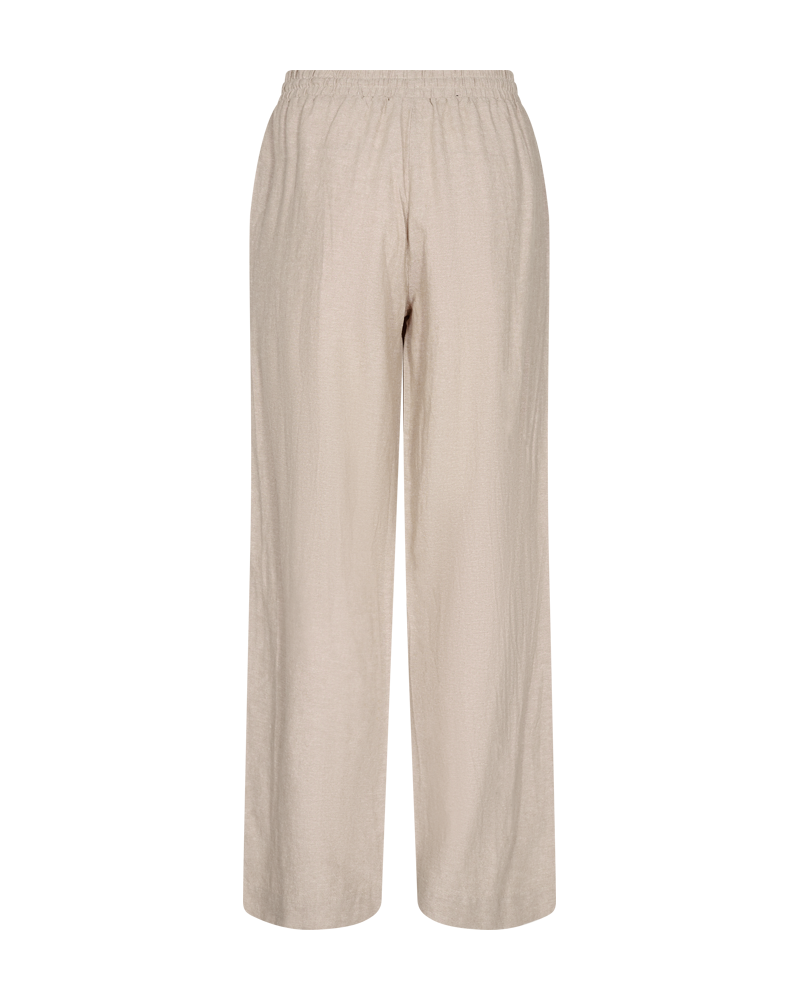 FQLAVA - HOSE MIT LEINEN - BEIGE