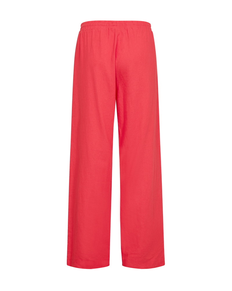 FQLAVA - LEINENHOSE - ROT