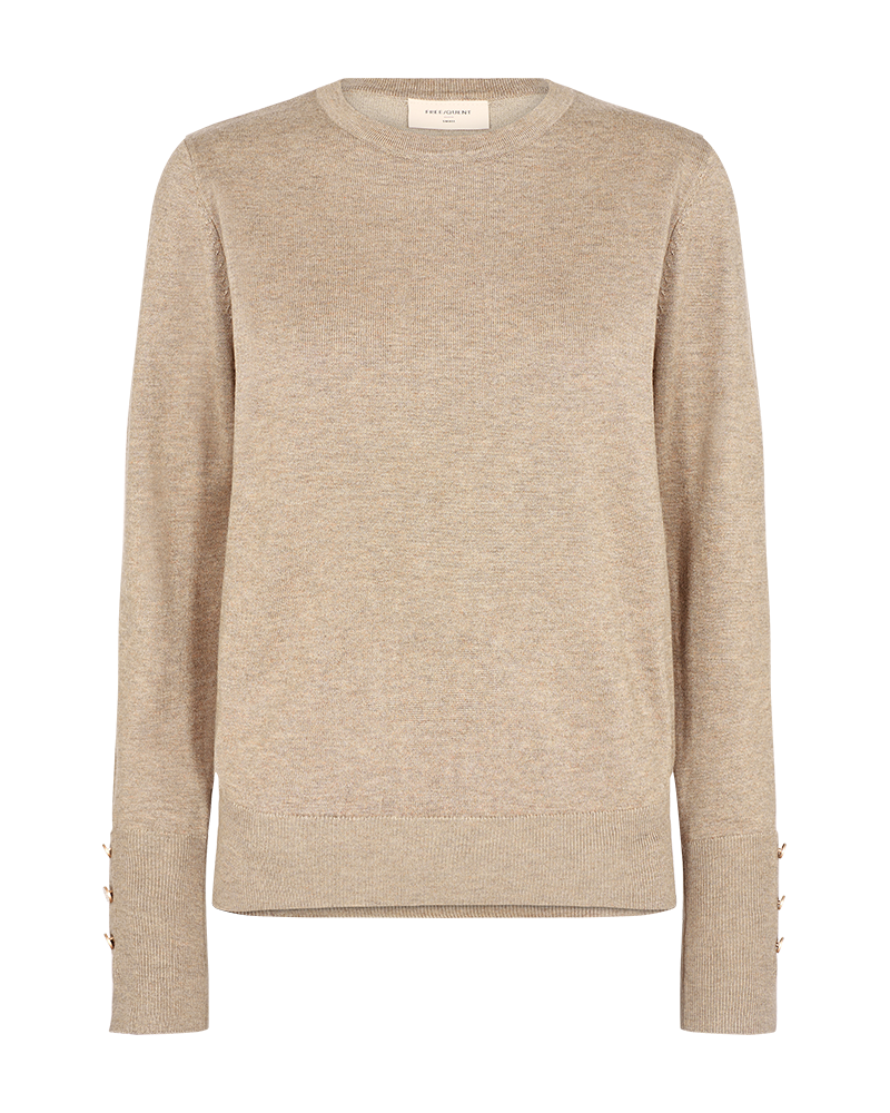 FQKATIE - PULLOVER - BEIGE