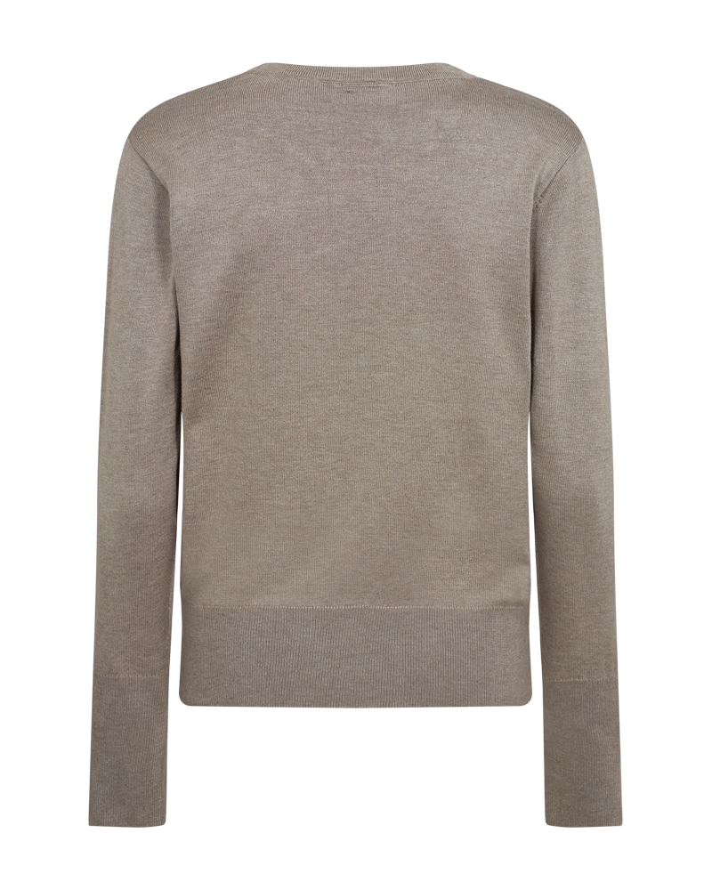 FQKATIE - PULLOVER - BRAUN