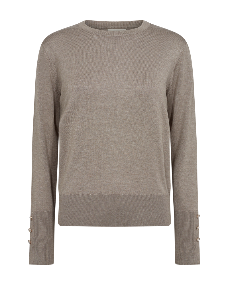 FQKATIE - PULLOVER - BRAUN